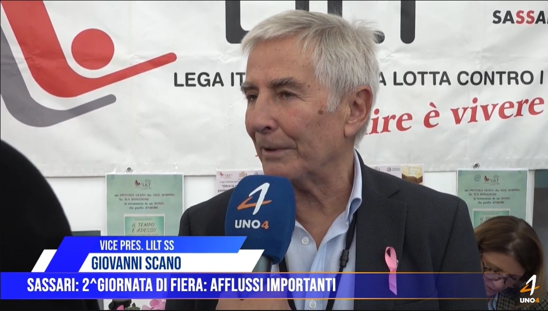 Uno4 TV - Sassari: 2a giornata di fiera: afflussi importanti